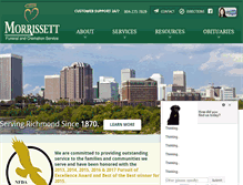 Tablet Screenshot of morrissett.com